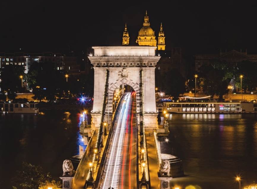 Budapest at night