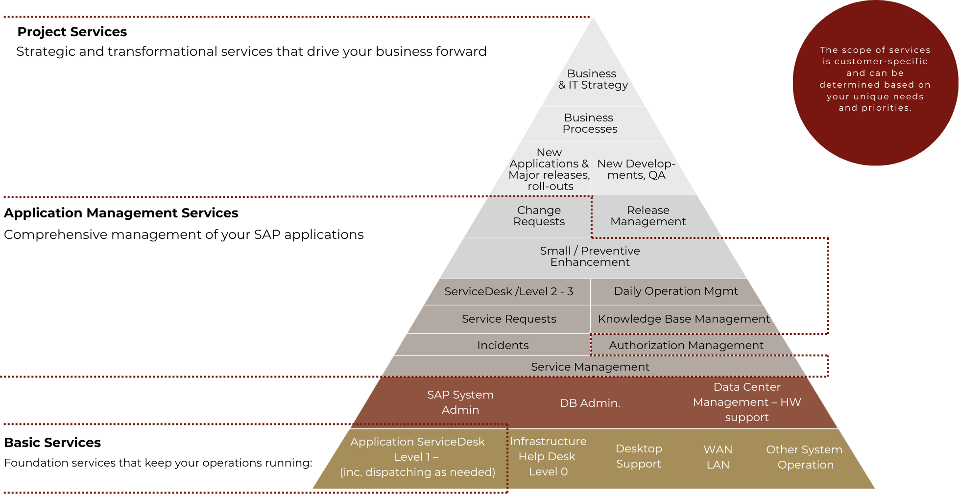 sap services overview that are provided by lupus consulting