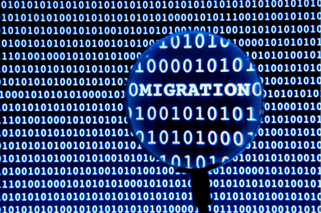 Visualisierung von Datenmigration